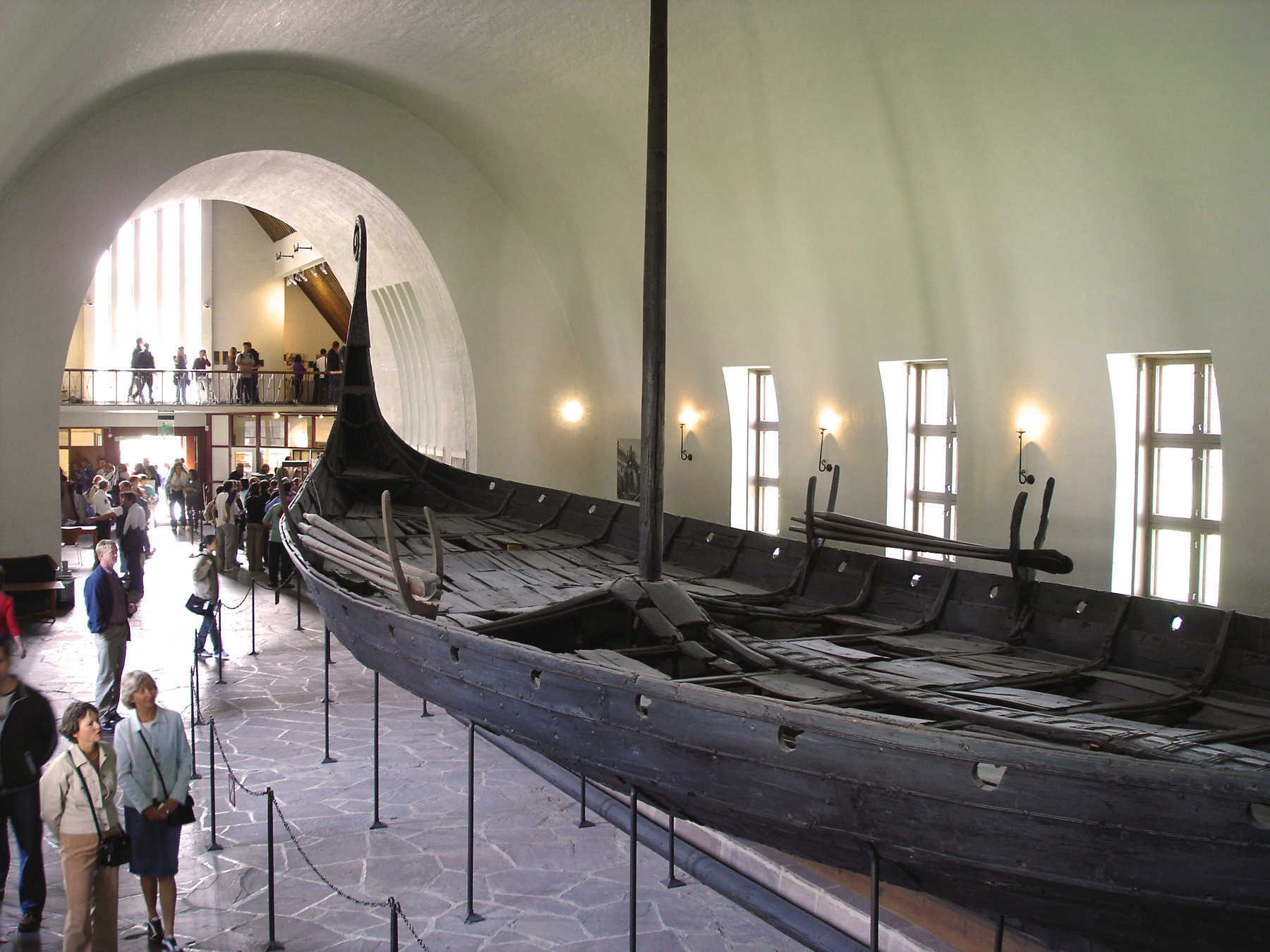 Viking Ship in Museum, Oslo, Norway