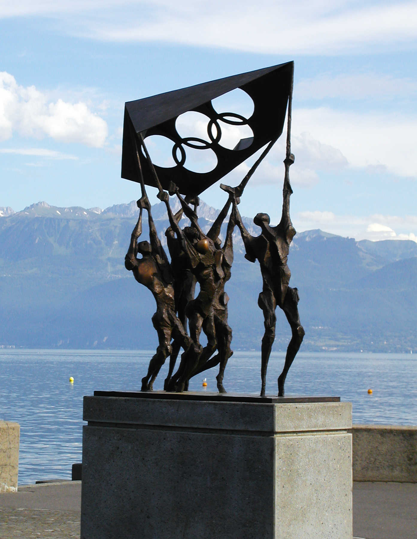 Olympic Sculpture, Lausanne, Switzerland
