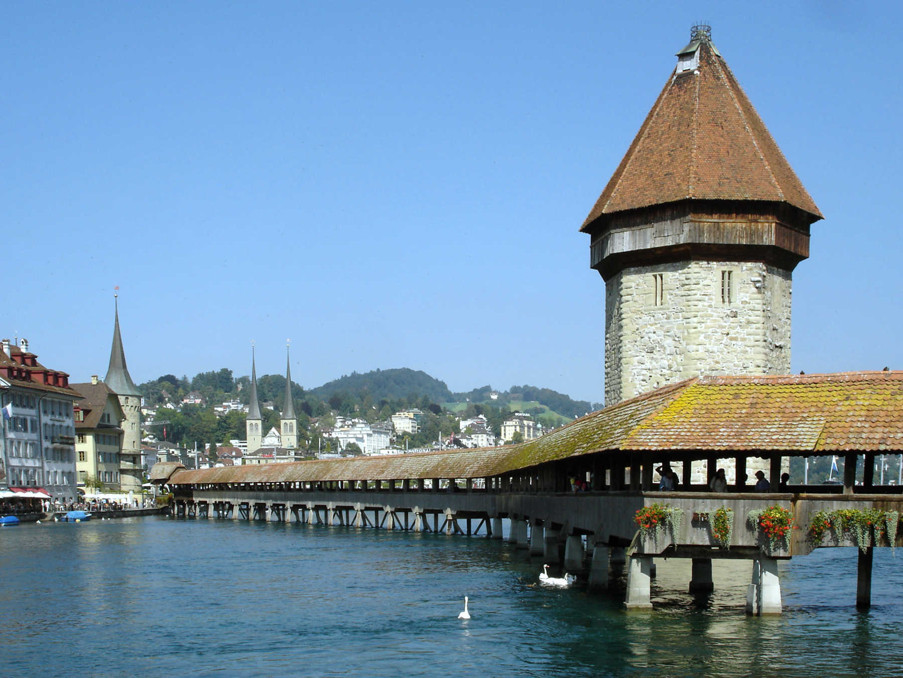 Chapel Bridge, Luzern, Switzerland