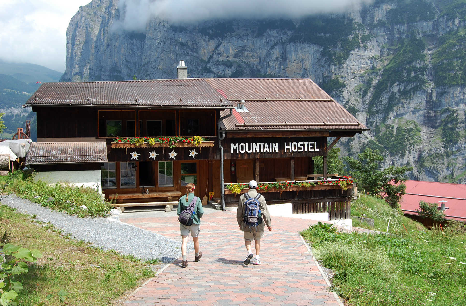 Mountain Hostel, Gimmelwald, Berner Oberland, Switzerland