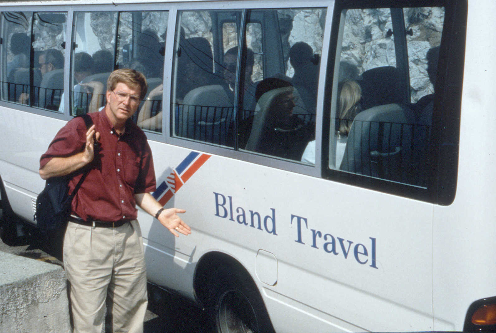 Rick with Bland Travel Bus