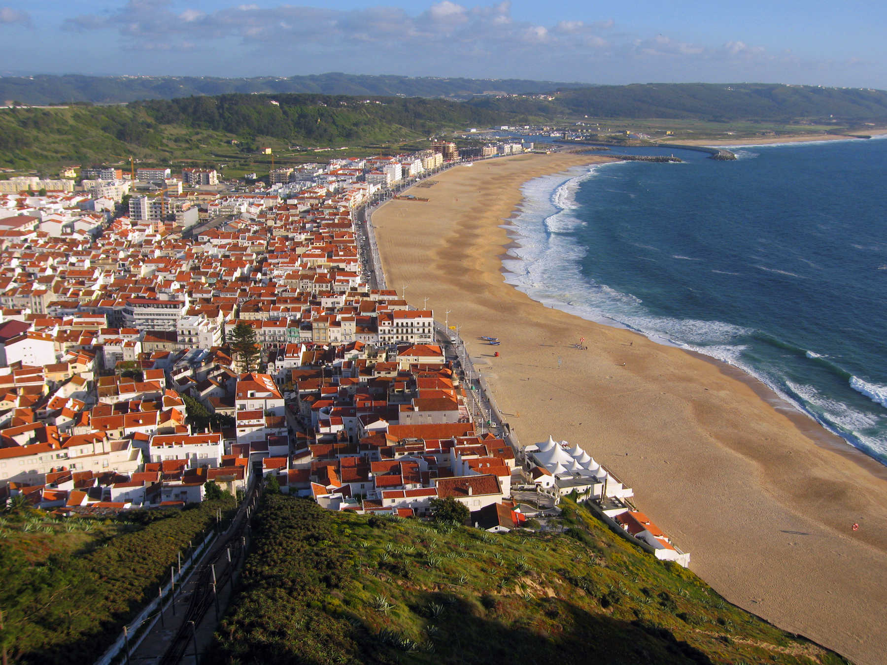 View of Nazare, Portugal