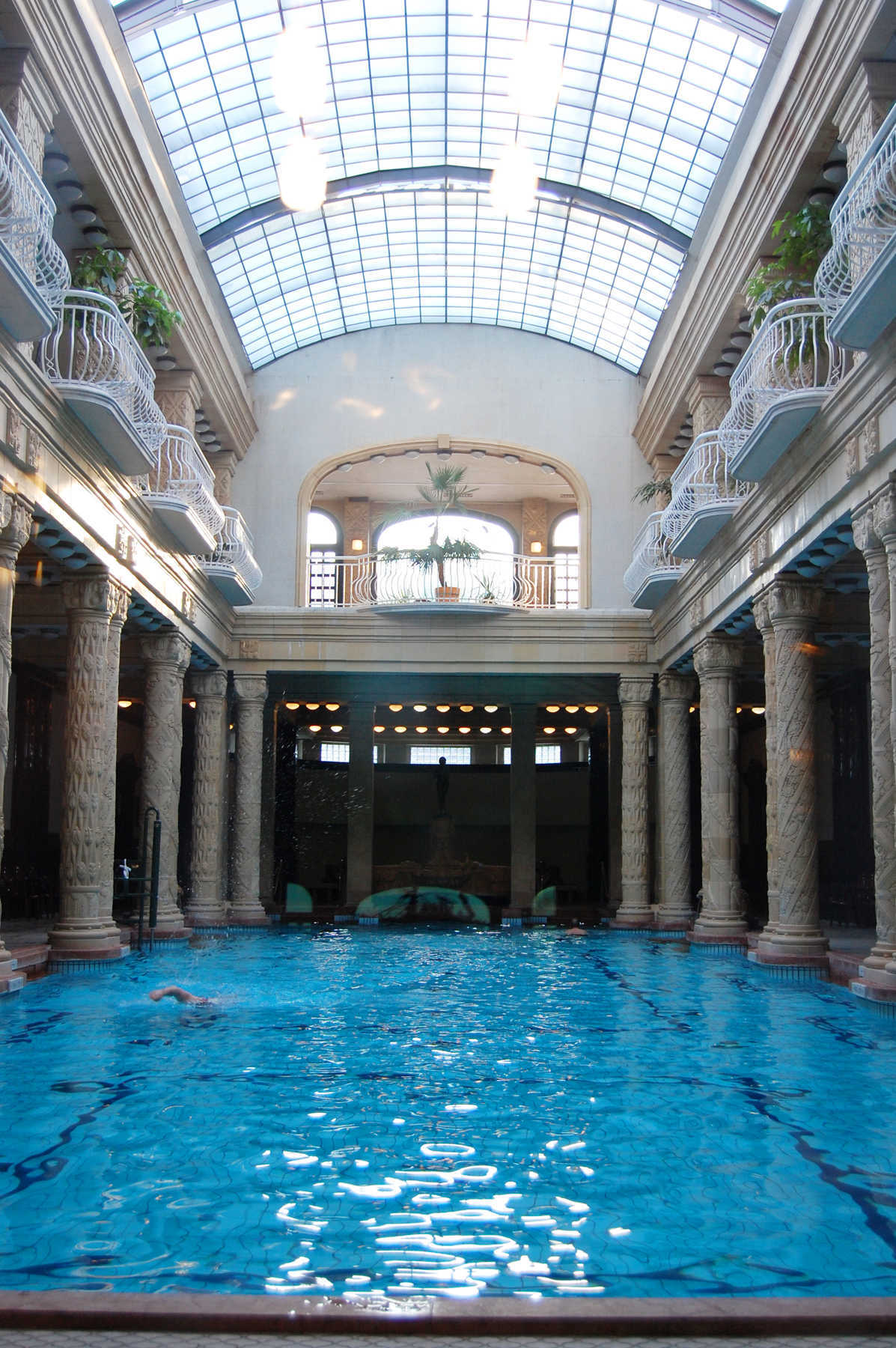 Gellert Baths Interior, Budapest, Hungary