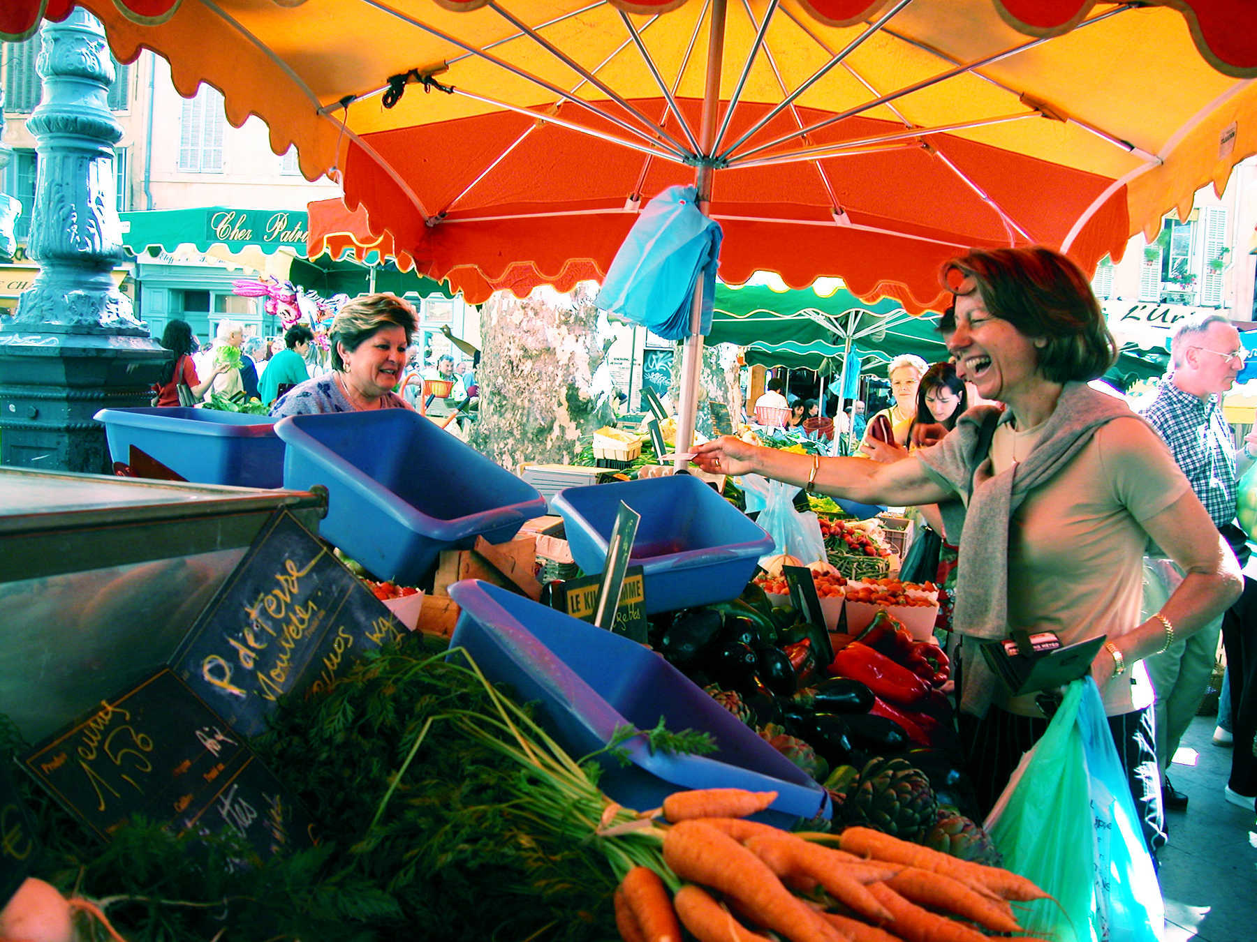 Market Shoppers, Aix-en-Provence, France