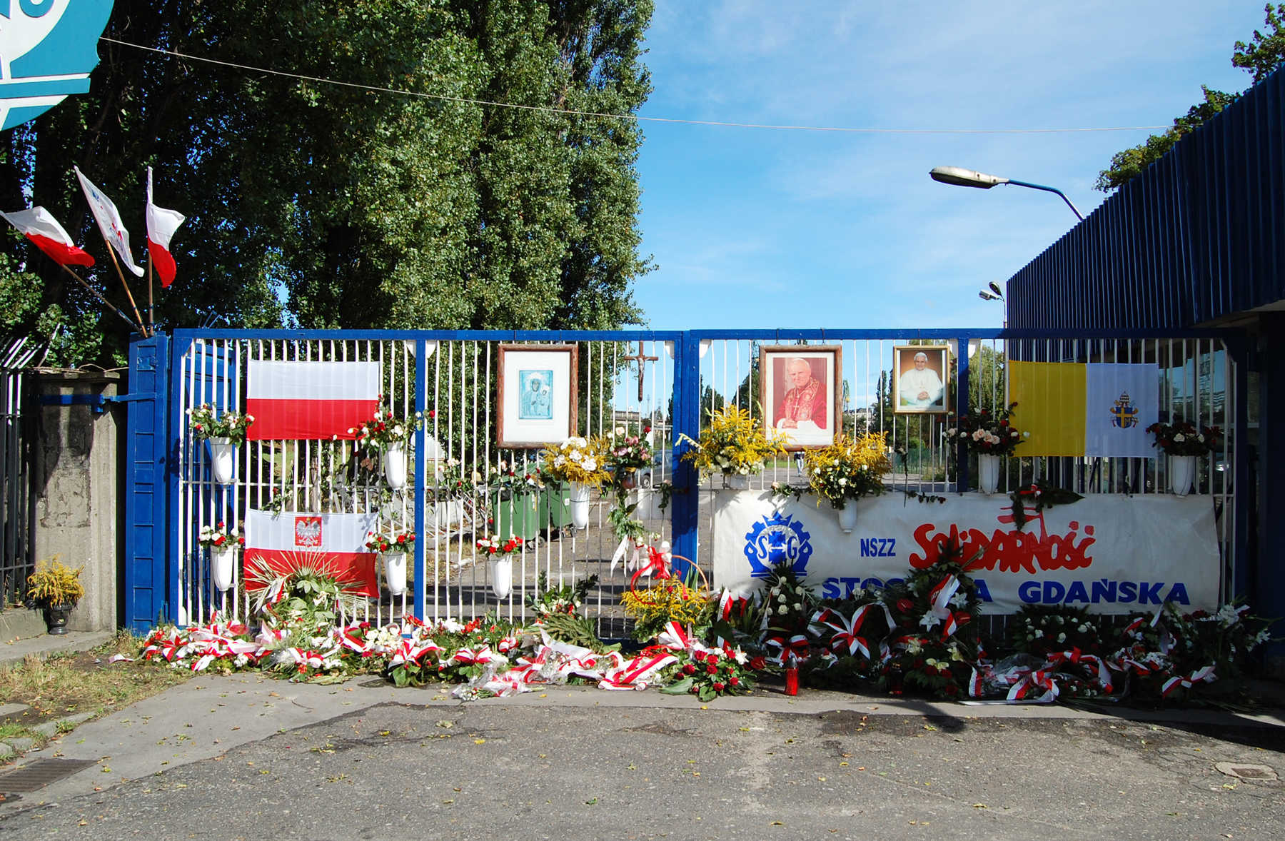 Shipyard Gate, Gdansk, Poland