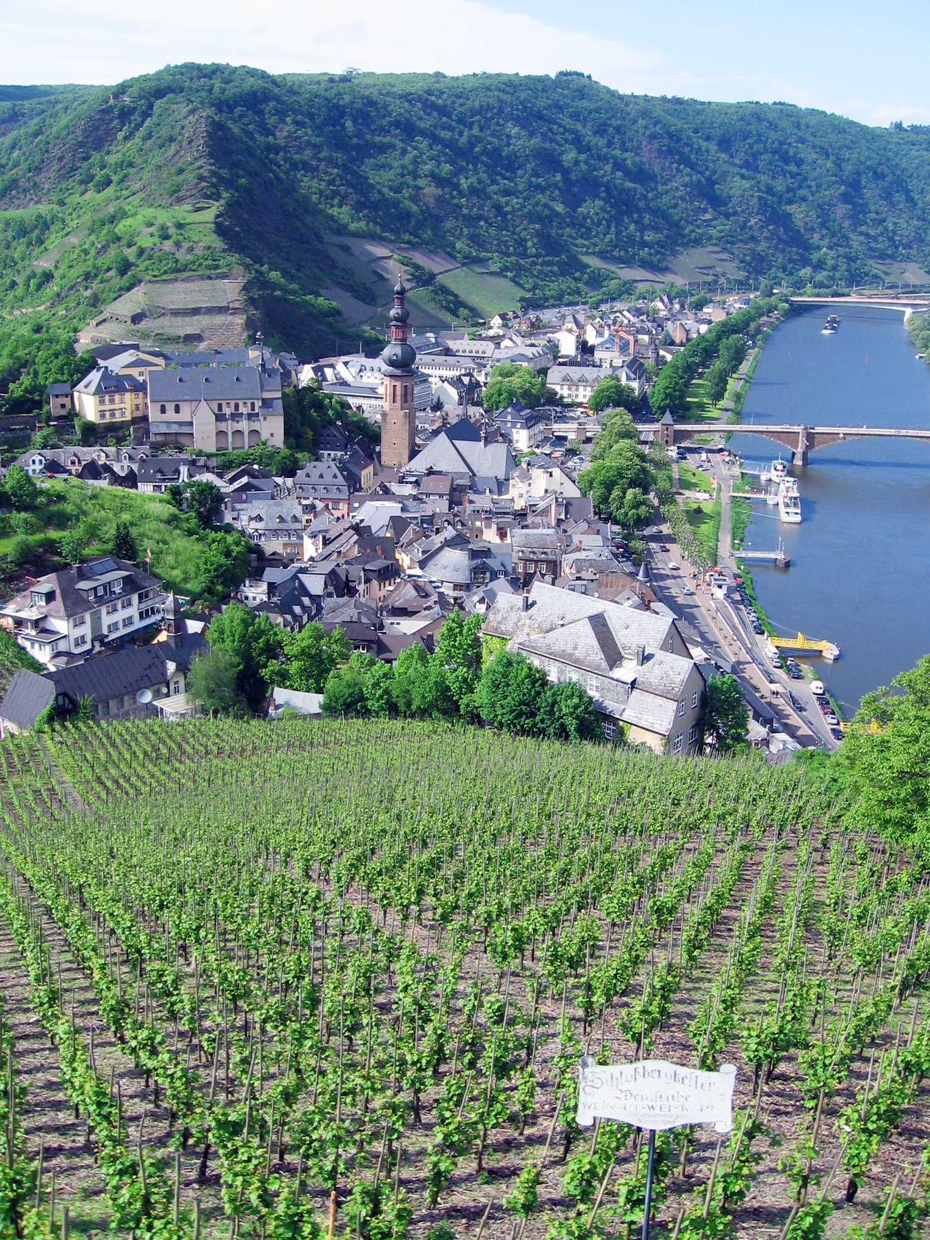 View of Cochem, Mosel Valley, Germany