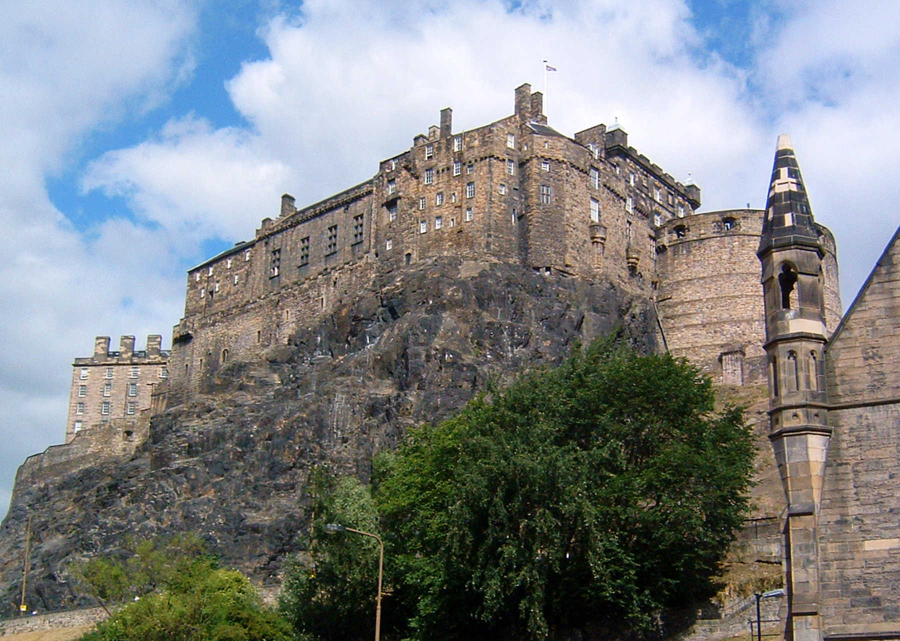 Edinburgh Castle Exterior, Edinburgh, Scotland