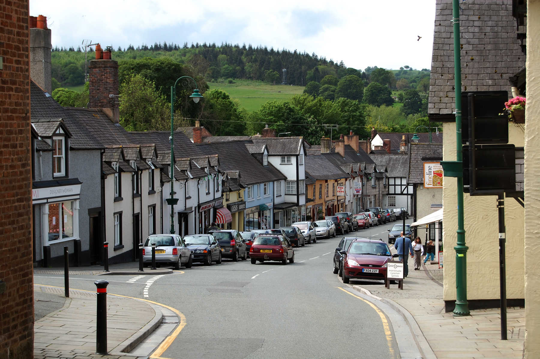 Street View, Ruthin, Wales