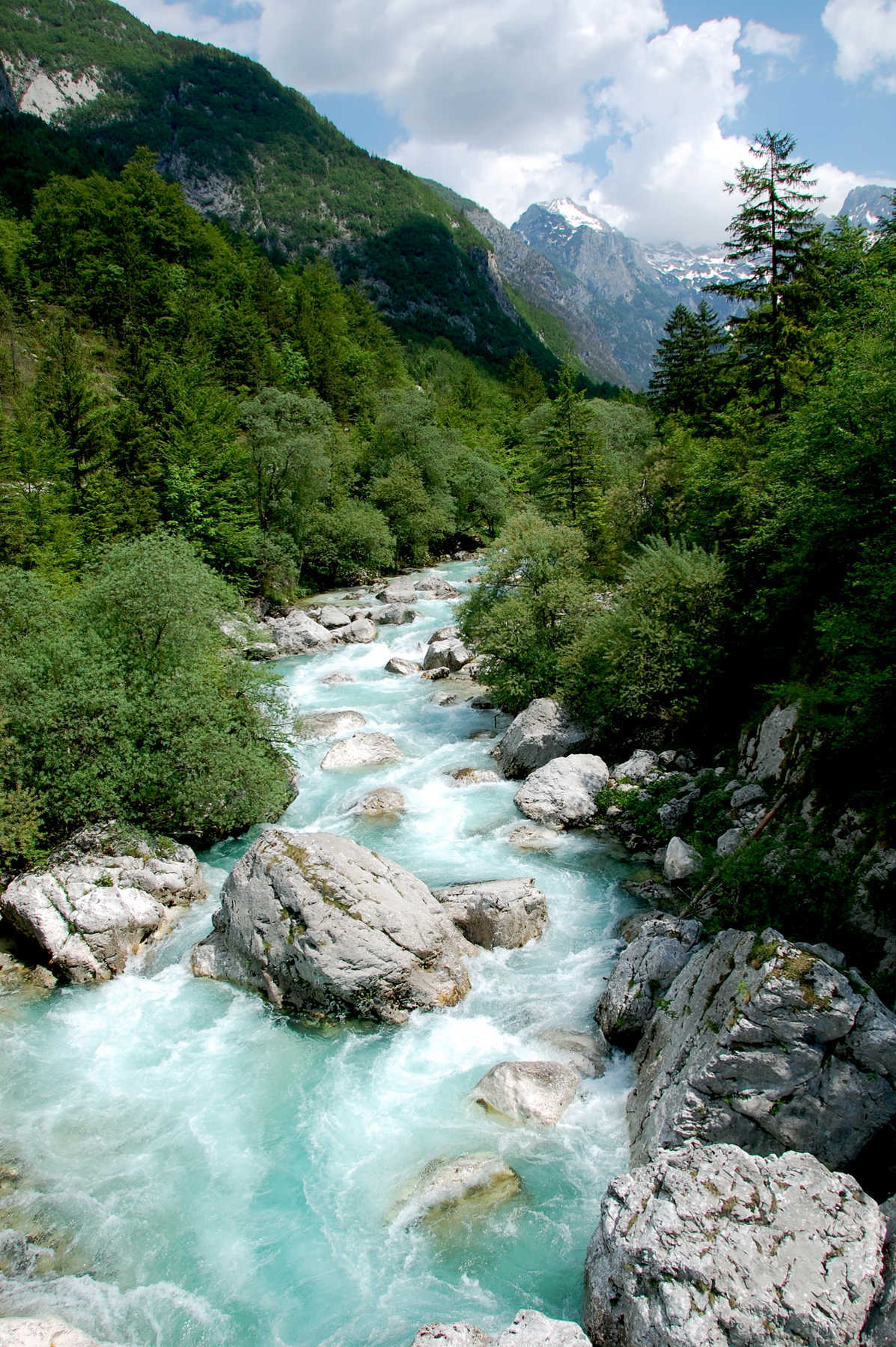 Soca River, Julian Alps, Slovenia