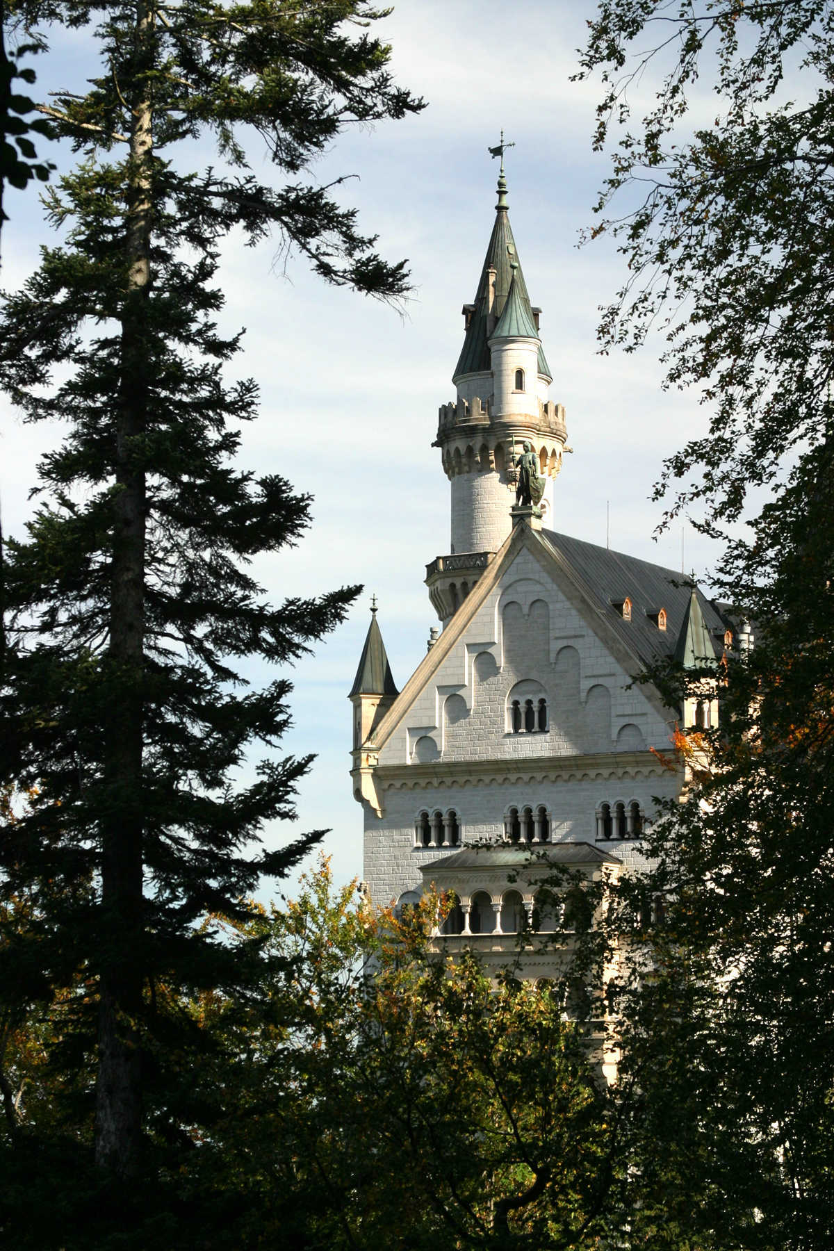 Neuschwanstein Castle Tower, Bavaria, Germany