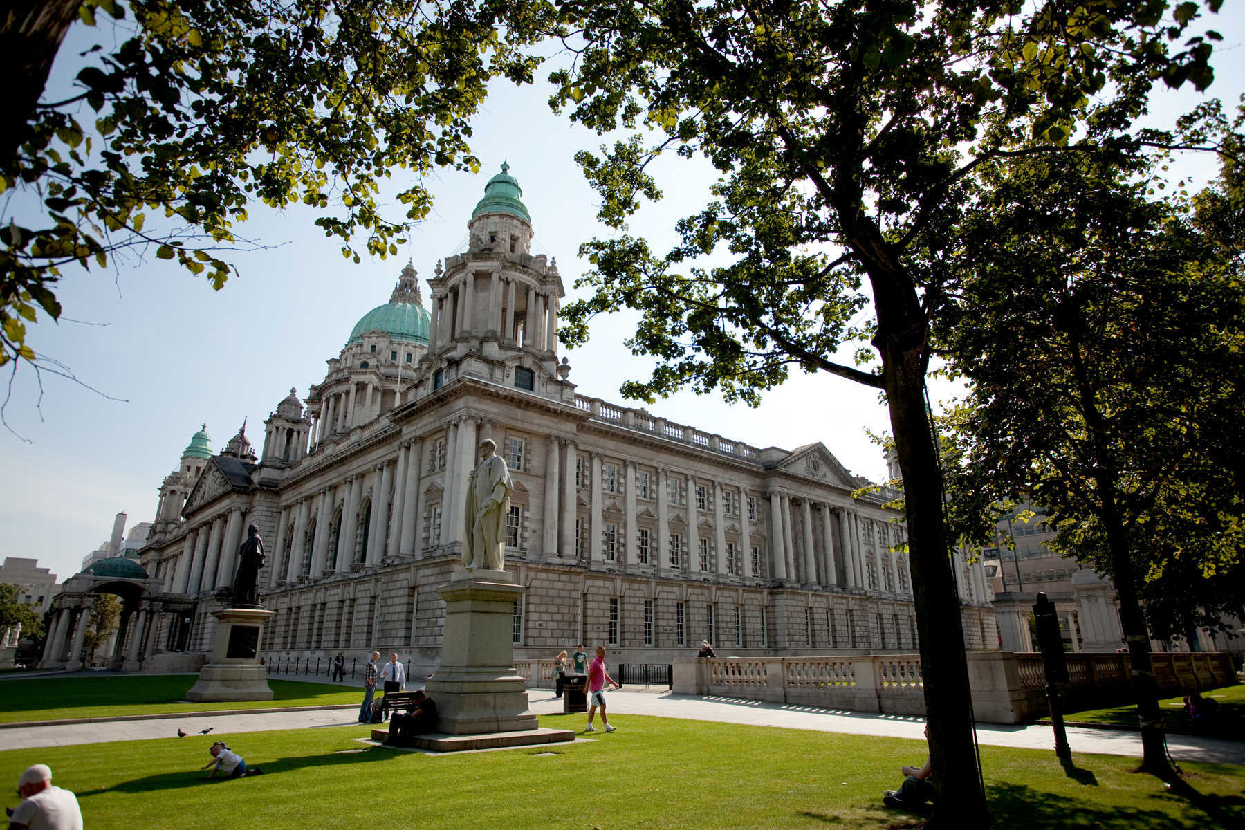 City Hall Exterior, Belfast, Northern Ireland