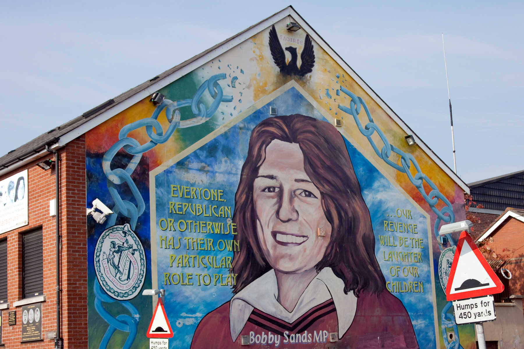 Bobby Sands Mural, Belfast, Northern Ireland