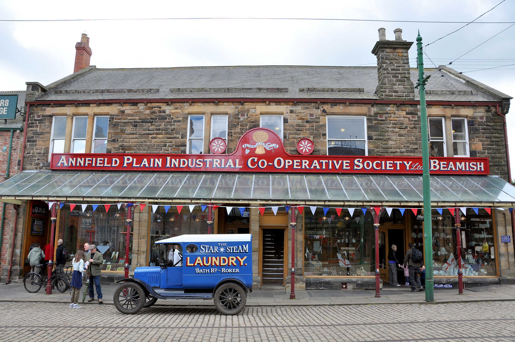 Storefront, Beamish Living Museum, Durham, England