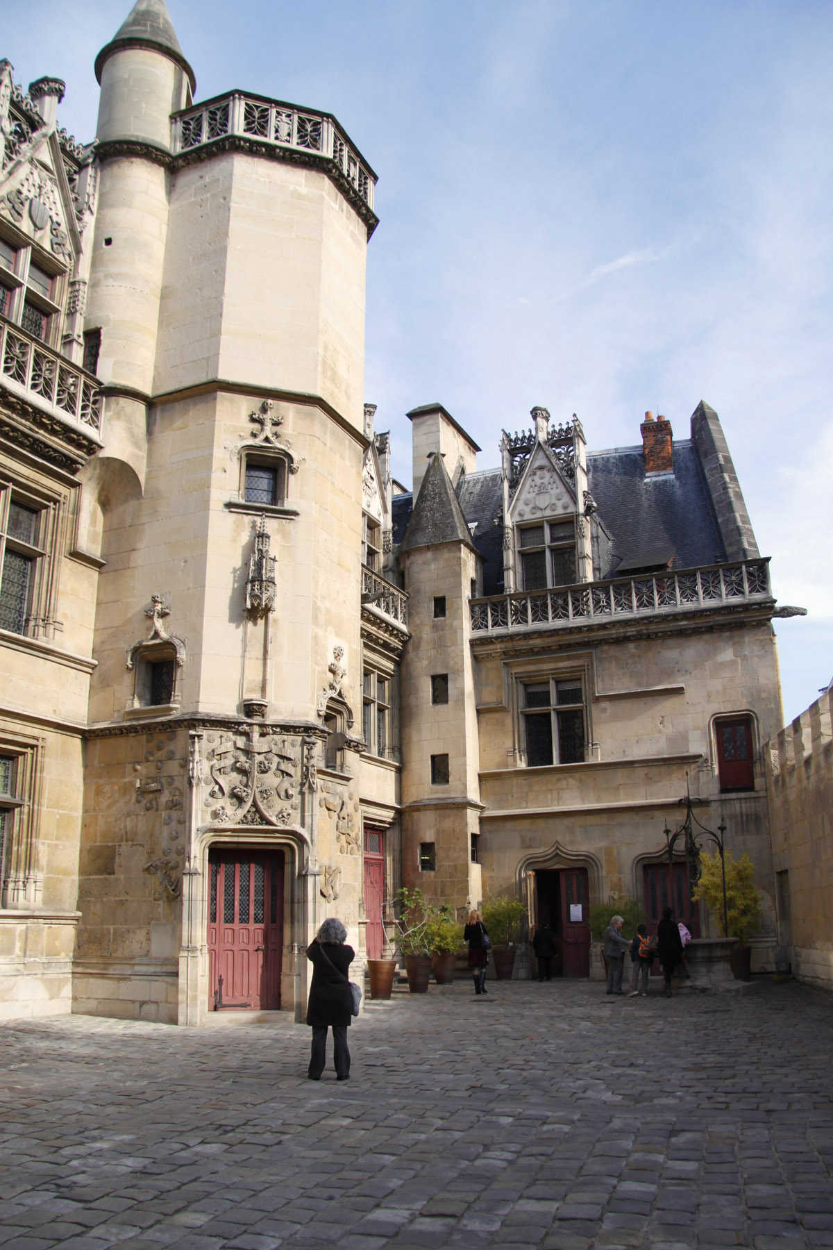 Cluny Museum Exterior, Paris, France