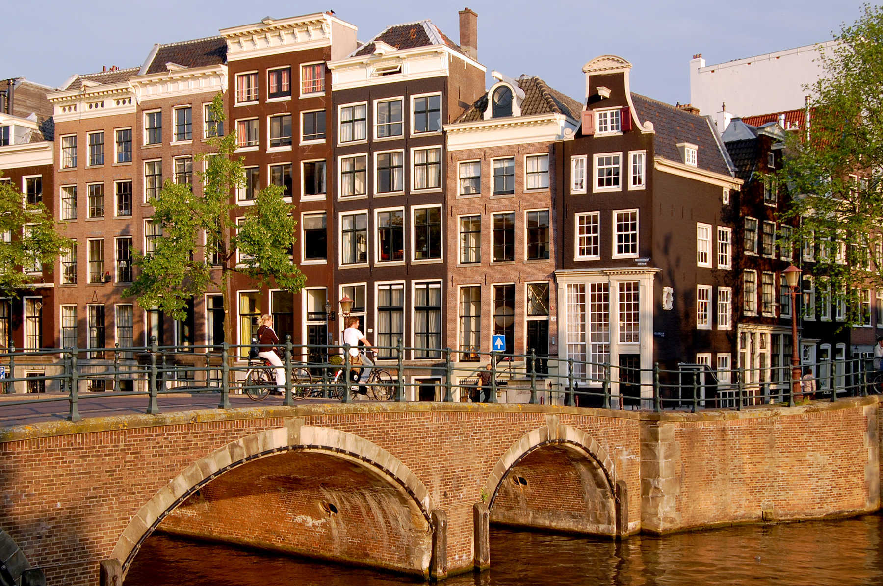 Canal and Buildings, Amsterdam, Netherlands