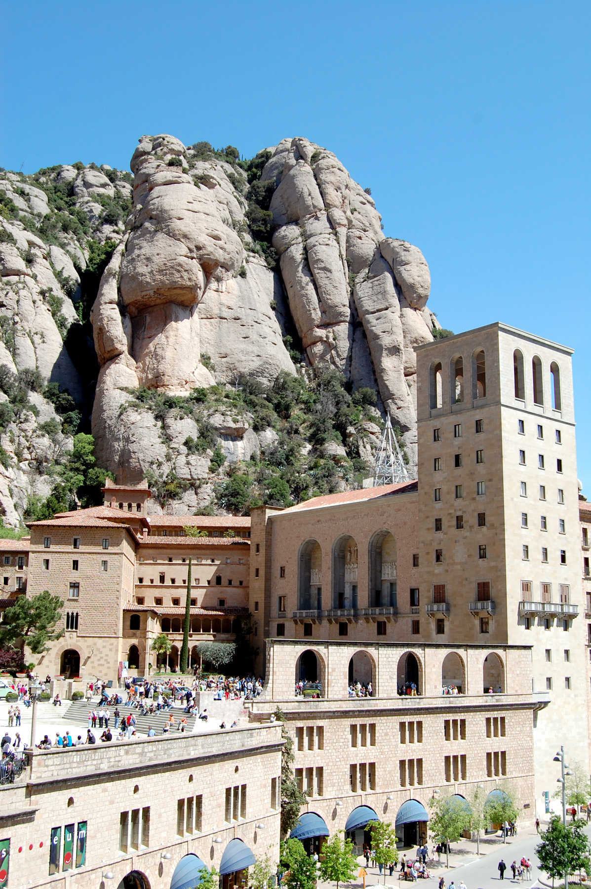 View of Montserrat, Spain