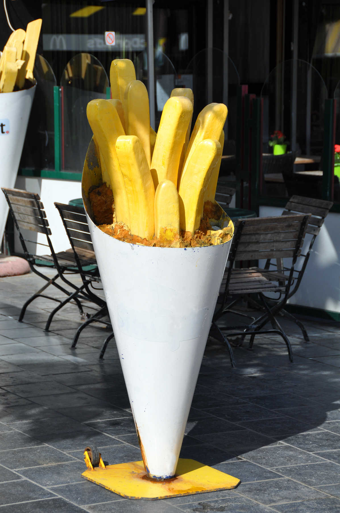 Big Fries in Bruges, Belgium