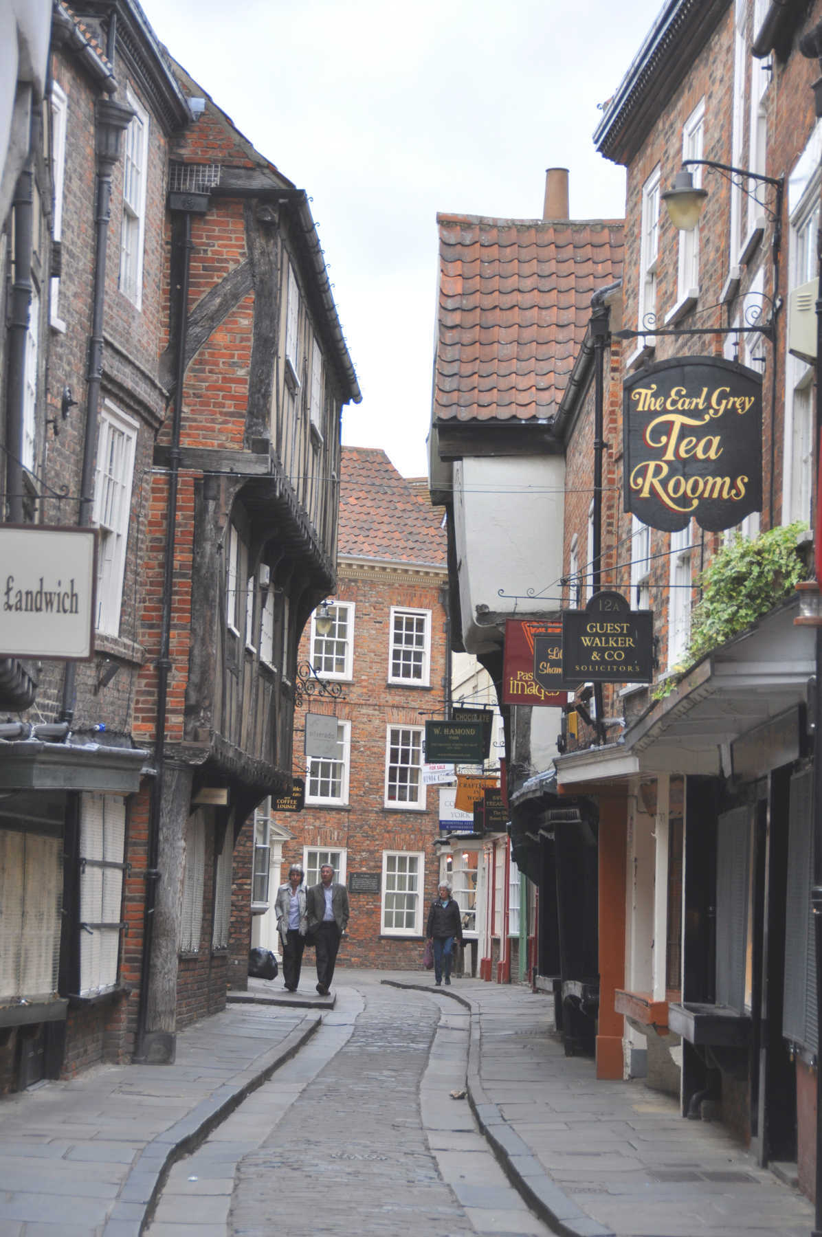 The Shambles is York's atmospheric old butchers' quarter