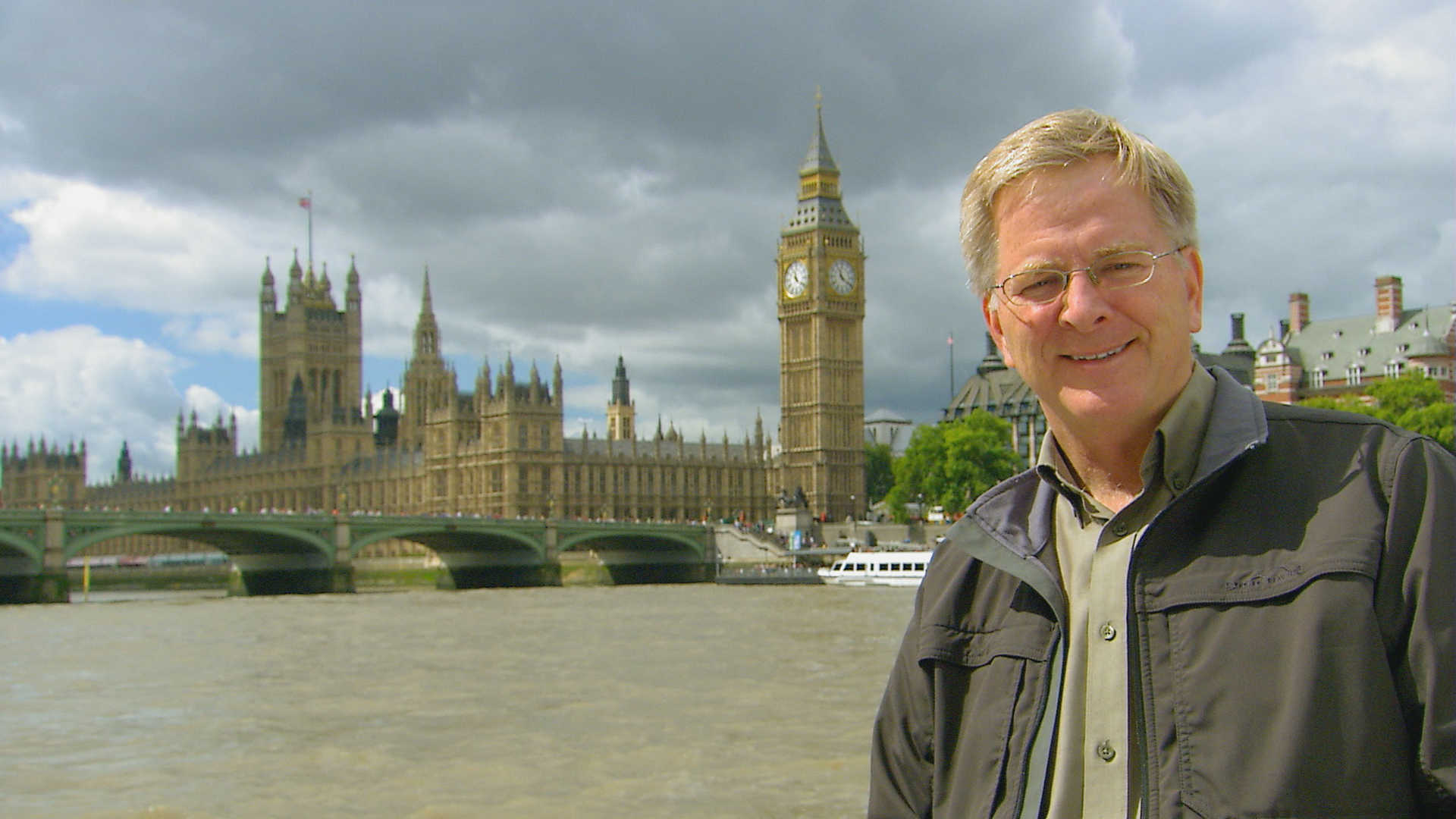 London: Rick Steves and the Parliament buildings