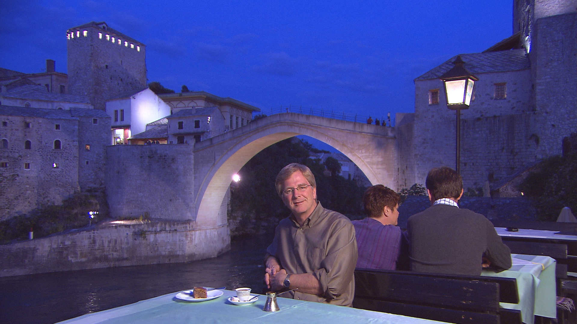 Rick Steves and the Mostar Bridge