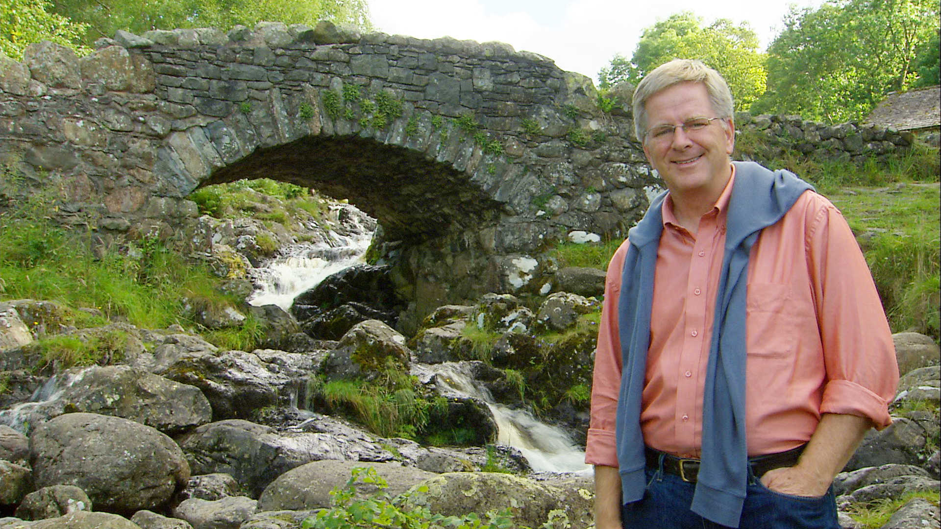 North England: Rick Steves at the Packhorse Bridge