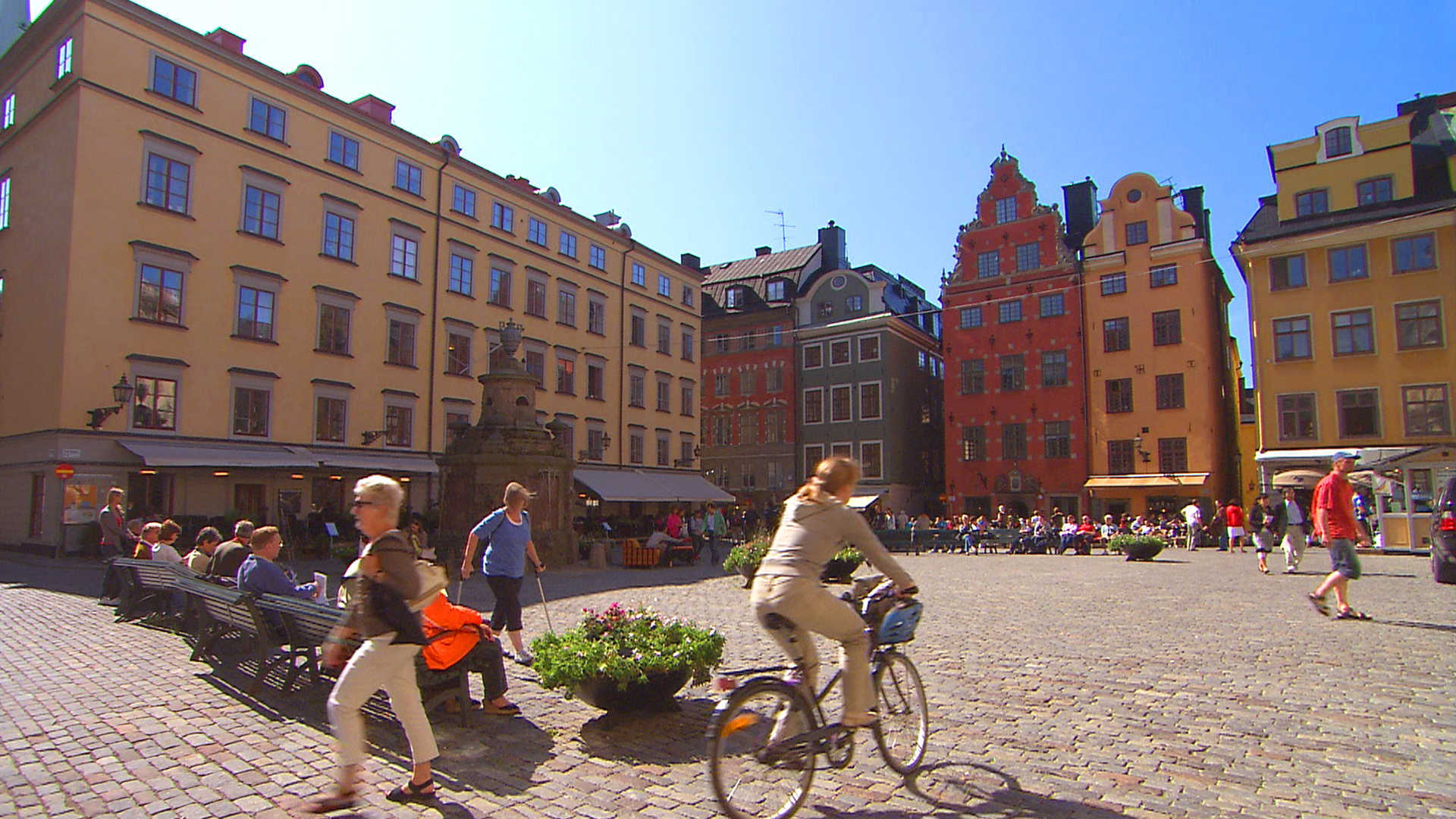 Stockholm's old town in Sweden