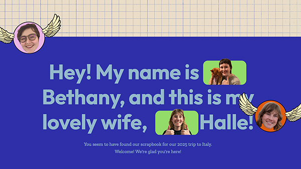 Bethany won 1st place