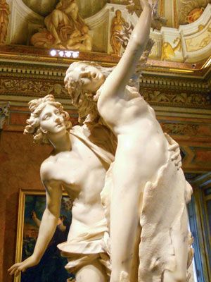Apollo and Daphne at the Borghese Gallery