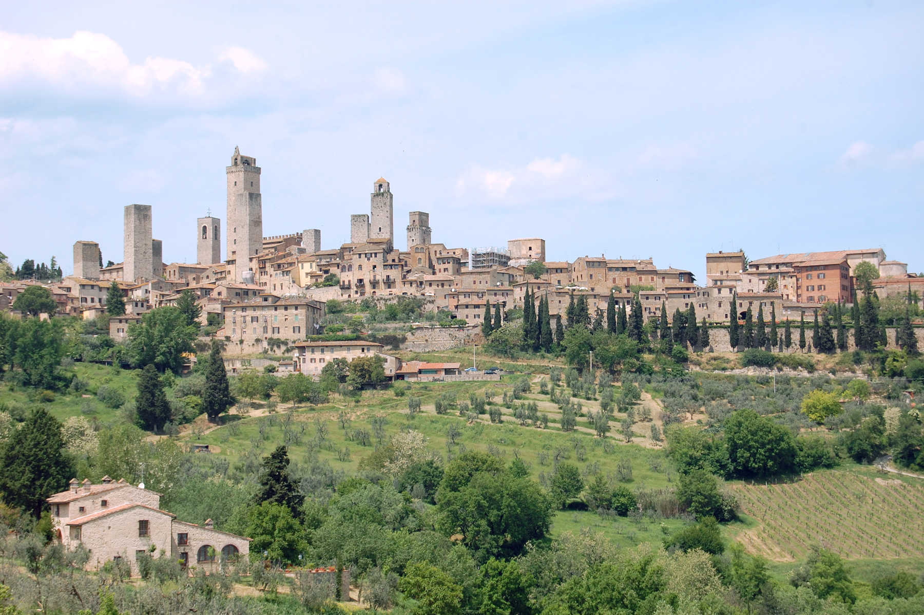 View of San Gimignano, Tuscany, Italy