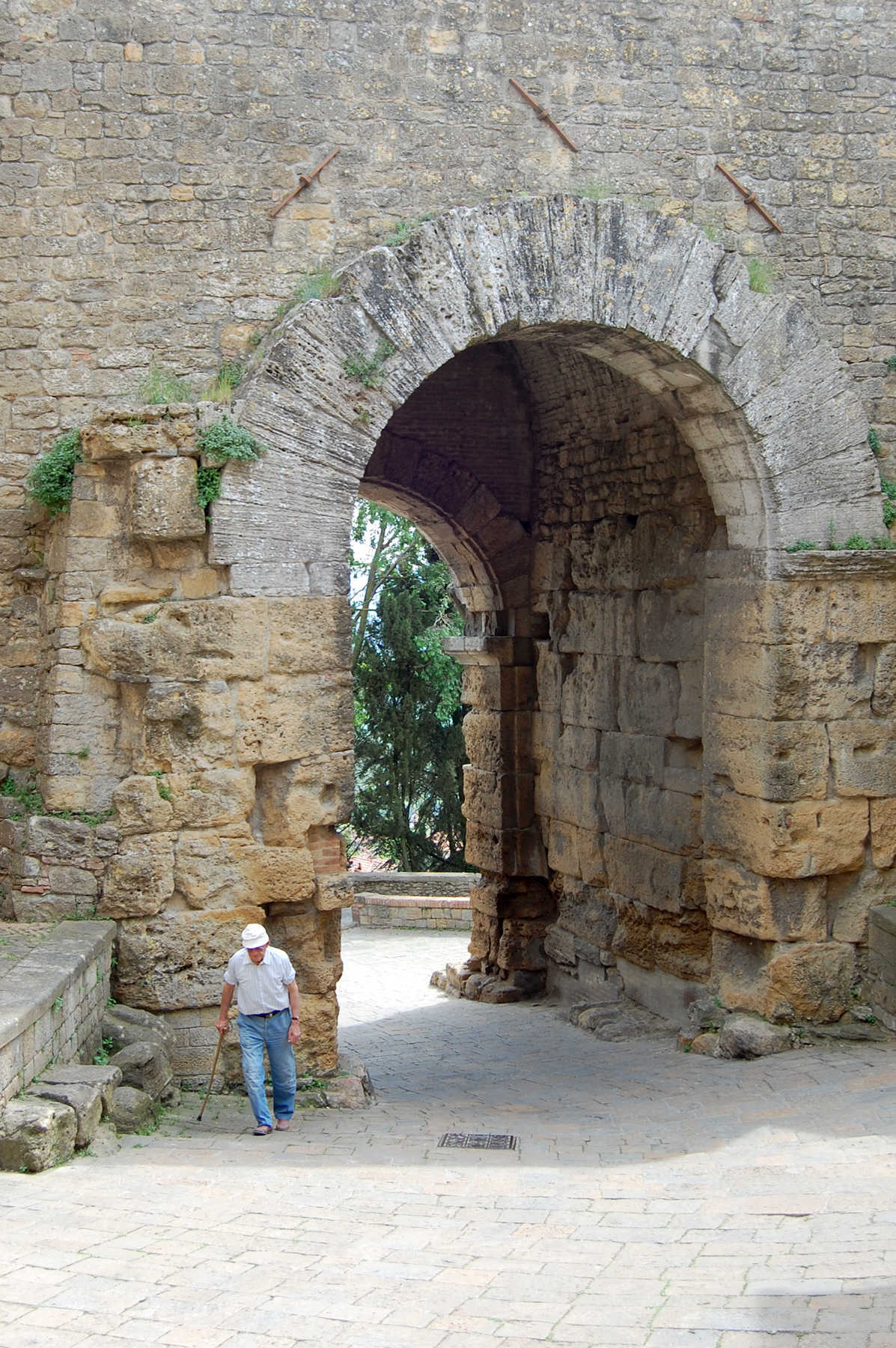 Entry Arch, Volterra, Tuscany, Italy